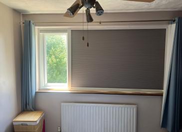 Bedroom blackout blinds
